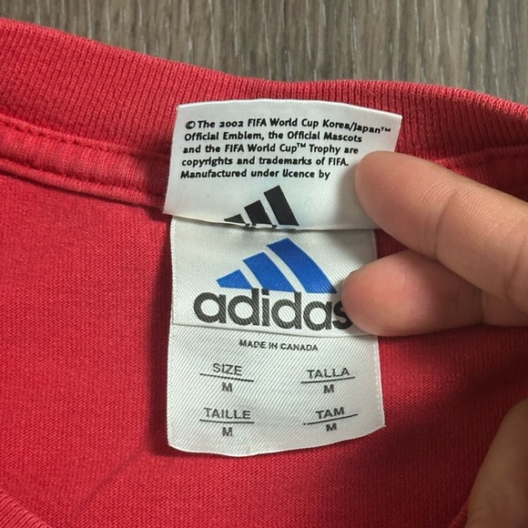 FIFA 2002 Spain Adidas Shirt - Picture 4 of 7